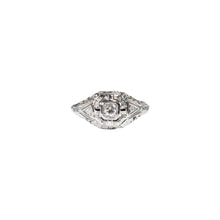 Load image into Gallery viewer, &quot;PERDITA&quot; VINTAGE ENGAGEMENT RING