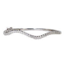 Load image into Gallery viewer, &quot;YELENA&quot; DIAMOND WAVE BRACELET