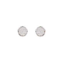 Load image into Gallery viewer, &quot;GRACE&quot; DIAMOND CLUSTER EARRINGS