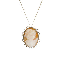 Load image into Gallery viewer, &quot;CASSIDY&quot; VINTAGE CAMEO BROOCH &amp; PENDANT NECKLACE