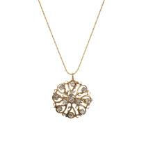 Load image into Gallery viewer, &quot;STELLA&quot; VINTAGE DIAMOND PENDANT &amp; BROOCH