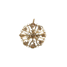 Load image into Gallery viewer, &quot;STELLA&quot; VINTAGE DIAMOND PENDANT &amp; BROOCH