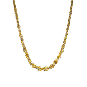 "THE QUINN" TWO-TONE ROPE NECKLACE