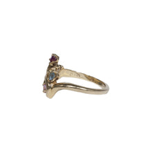Load image into Gallery viewer, &quot;FELICITY&quot; VINTAGE RETRO MULTICOLORED GEMSTONE RING