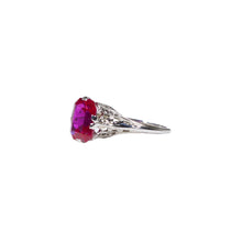 Load image into Gallery viewer, &quot;IDA&quot; RED STONE VINTAGE RING