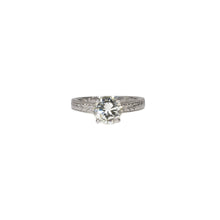 Load image into Gallery viewer, &quot;AUTUMN&quot; SOLITAIRE PLATINUM ENGAGEMENT RING