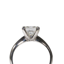 Load image into Gallery viewer, &quot;QUINN&quot; PRINCESS CUT SOLITAIRE ENGAGEMENT RING