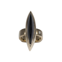 Load image into Gallery viewer, &quot;KARRUECHE&quot; ONYX &amp; DIAMOND STATEMENT RING