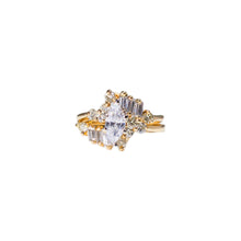Load image into Gallery viewer, &quot;DEMEIGH&quot; VINTAGE ENGAGEMENT RING SET