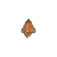 Load image into Gallery viewer, &quot;RAVENNA&quot; VINTAGE CAMEO RING