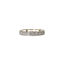 Load image into Gallery viewer, &quot;CELESTE&quot; VINTAGE DIAMOND WEDDING BAND