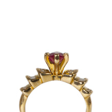 Load image into Gallery viewer, &quot;RITA&quot; RUBY &amp; DIAMOND RING