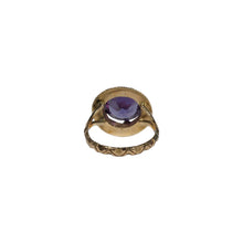 Load image into Gallery viewer, &quot;AMARI&quot; AMETHYST VINTAGE ROUND RING