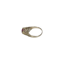 Load image into Gallery viewer, &quot;ROSAMONDE&quot; VINTAGE ART DECO RING
