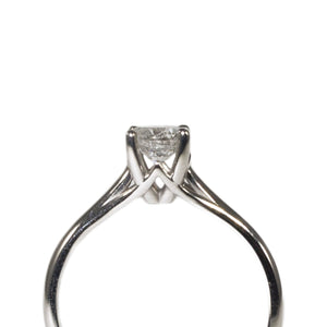 "MELANIE" SOLITAIRE ENGAGEMENT RING
