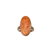 Load image into Gallery viewer, &quot;CAROLINE&quot; CAMEO VINTAGE RING