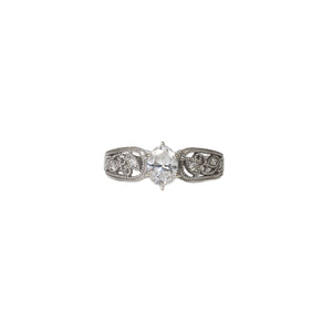 "VALENTINA" SOLITAIRE OVAL ENGAGEMENT RING