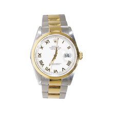 Load image into Gallery viewer, MEN&#39;S OYSTER PERPETUAL YELLOW GOLD &amp; STAINLESS STEEL DATEJUST ROLEX